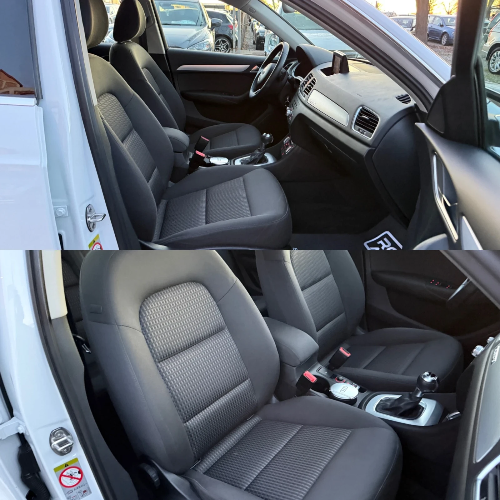 Audi Q3 2.0TDI/АВТОМАТ-F1/НАВИГАЦИЯ/ТЕМПОМАТ/LED -XENON/ , снимка 12 - Автомобили и джипове - 54010167