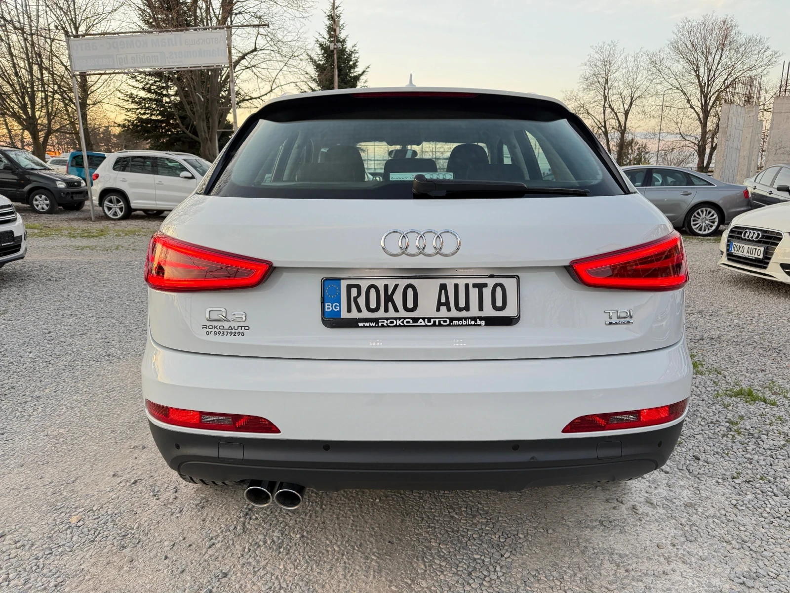 Audi Q3 2.0TDI/АВТОМАТ-F1/НАВИГАЦИЯ/ТЕМПОМАТ/LED -XENON/ , снимка 5 - Автомобили и джипове - 54010167