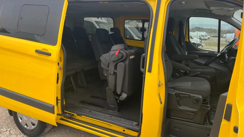 Ford Transit Custom 2.0 EcoBlue 170 PS evro 6  РЕАЛНИ КИЛОМЕТРИ, снимка 10 - Бусове и автобуси - 49637496
