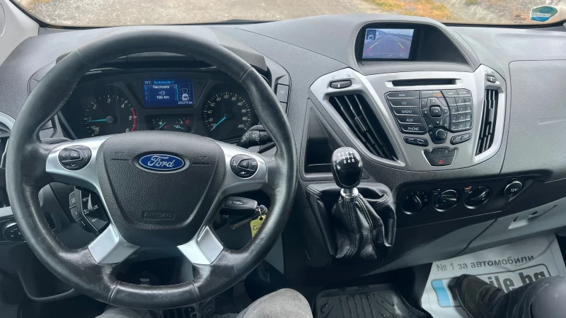 Ford Transit Custom 2.0 EcoBlue 170 PS evro 6  РЕАЛНИ КИЛОМЕТРИ, снимка 7 - Бусове и автобуси - 49637496