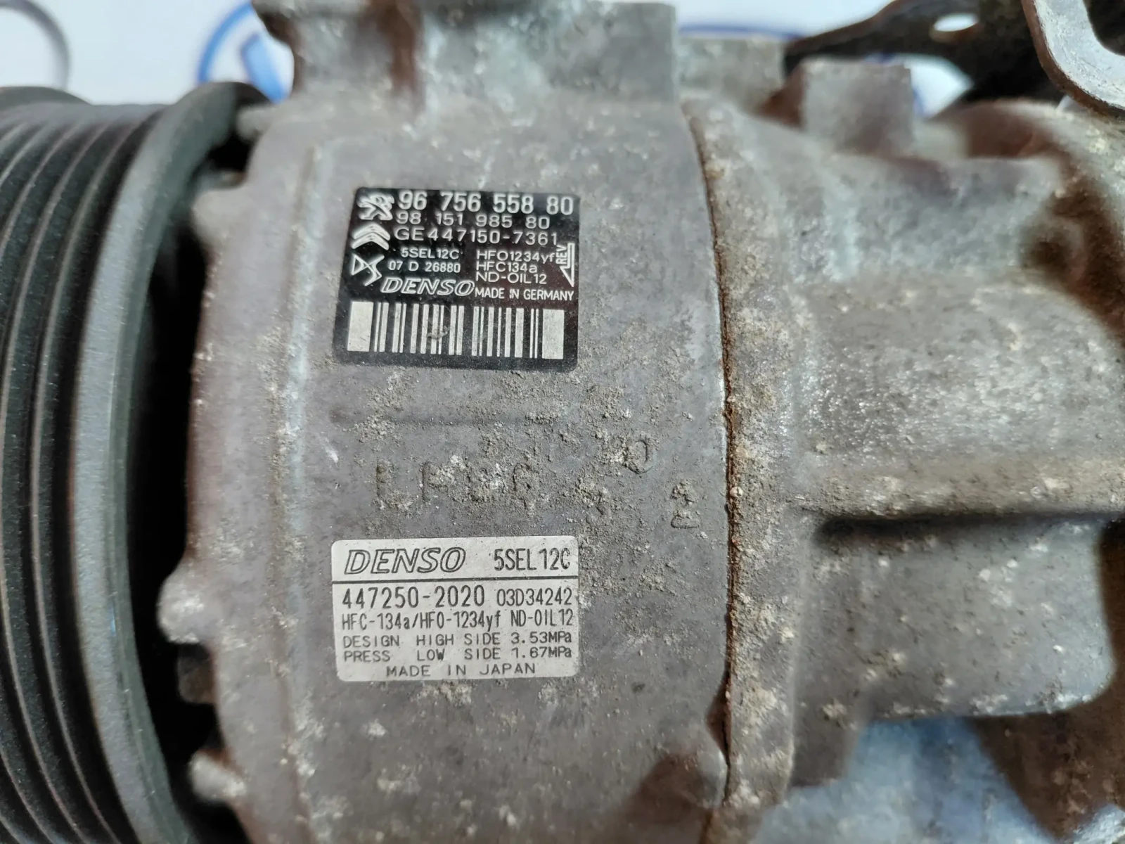 9675655880 ��������� �������� PEUGEOT, CITROEN 9815198580 GE447150-7361 DENSO | Mobile.bg � ����������� 2