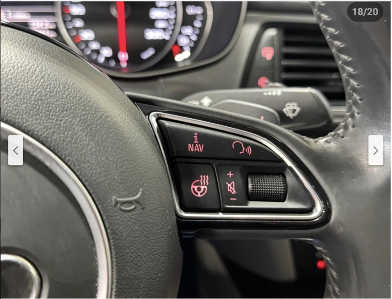 Audi A7 3.0T* BOSE* ОБДУХВАНЕ* КАМЕРА* КЕЙЛЕС* МЪРТВА* ТОЧ, снимка 12 - Автомобили и джипове - 52551652