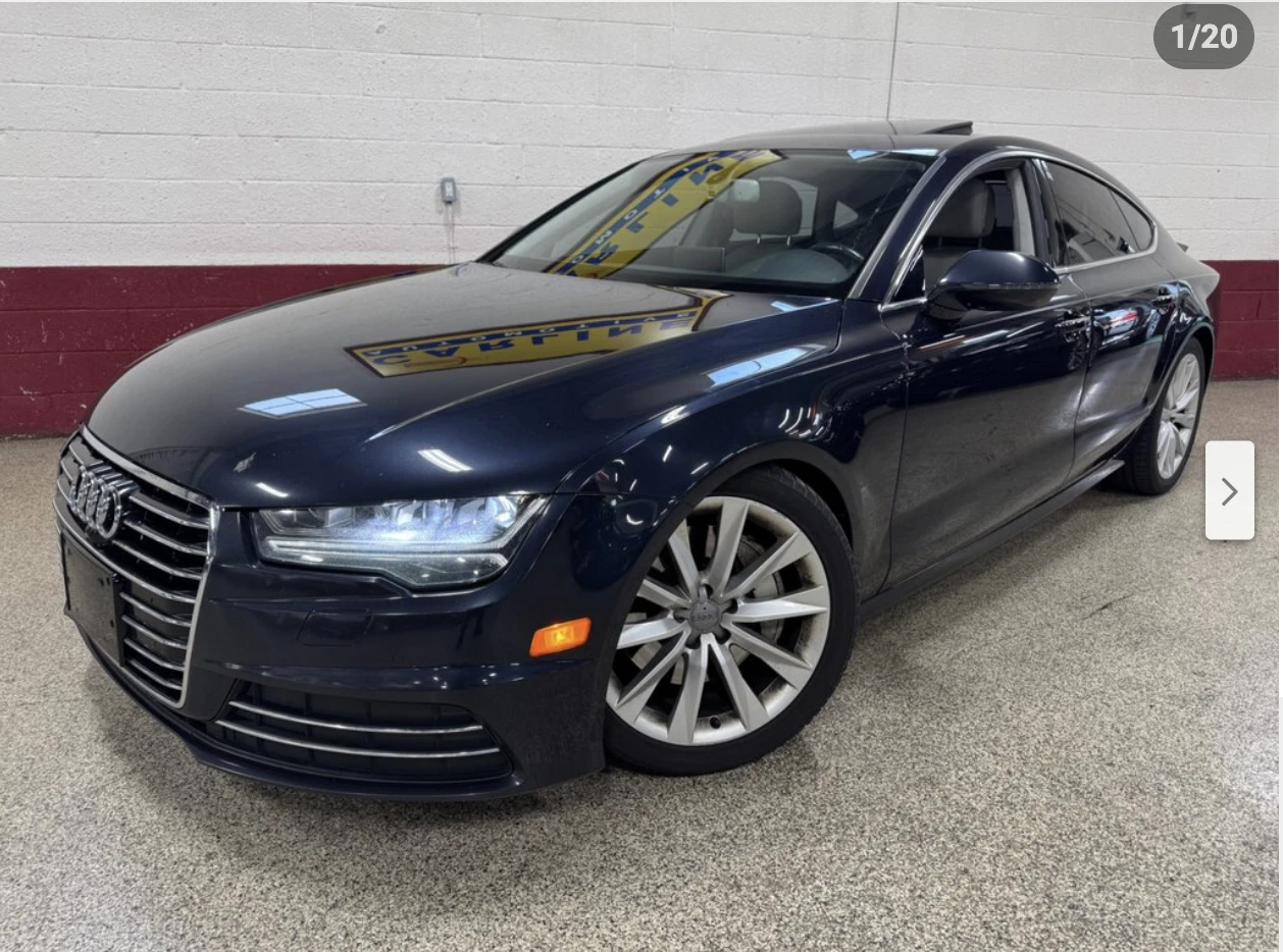 Audi A7 3.0T* BOSE* ОБДУХВАНЕ* КАМЕРА* КЕЙЛЕС* МЪРТВА* ТОЧ, снимка 1