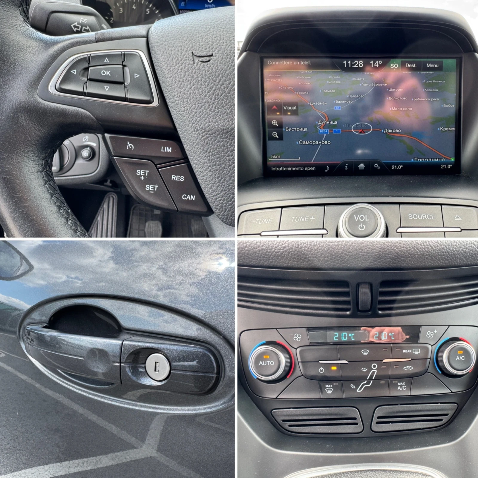 Ford C-max 1.6   - TITANIUM/ KEYLESS/ 107.000 km!!! | Mobile.bg   12