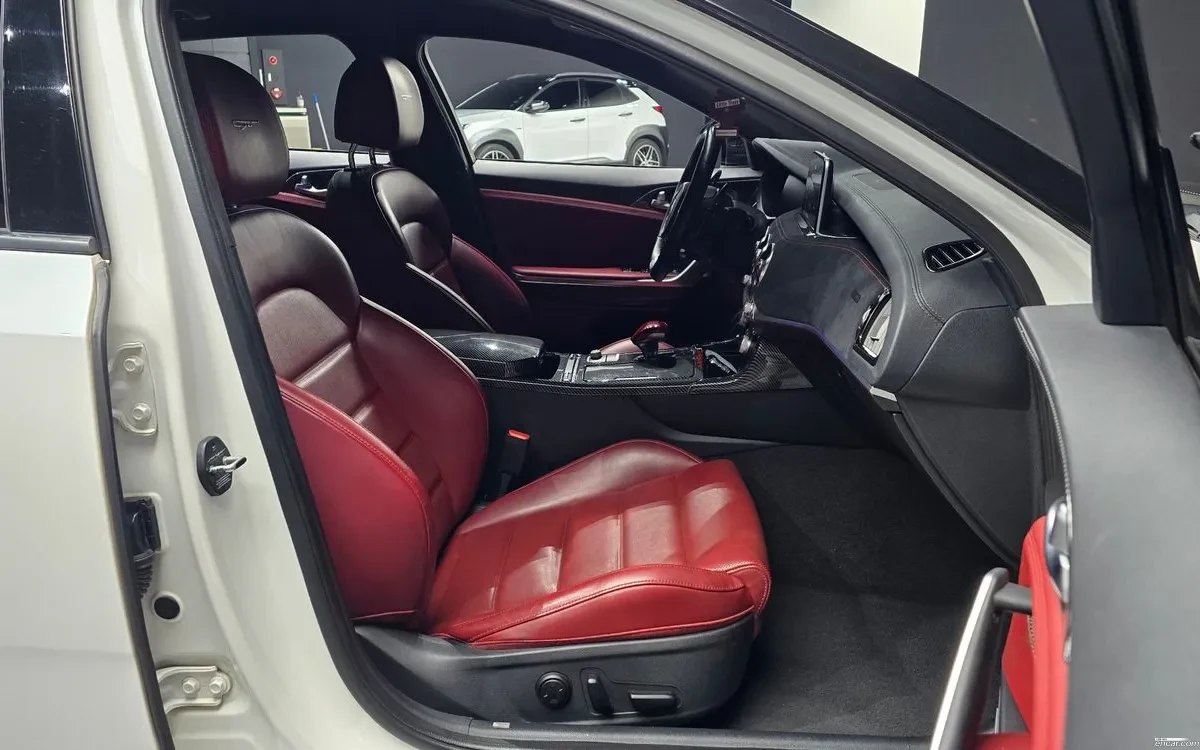 Kia Stinger CARBON * HeadsUp * Обдух/Подгрев * 360 * Задно, снимка 10 - Автомобили и джипове - 54767245