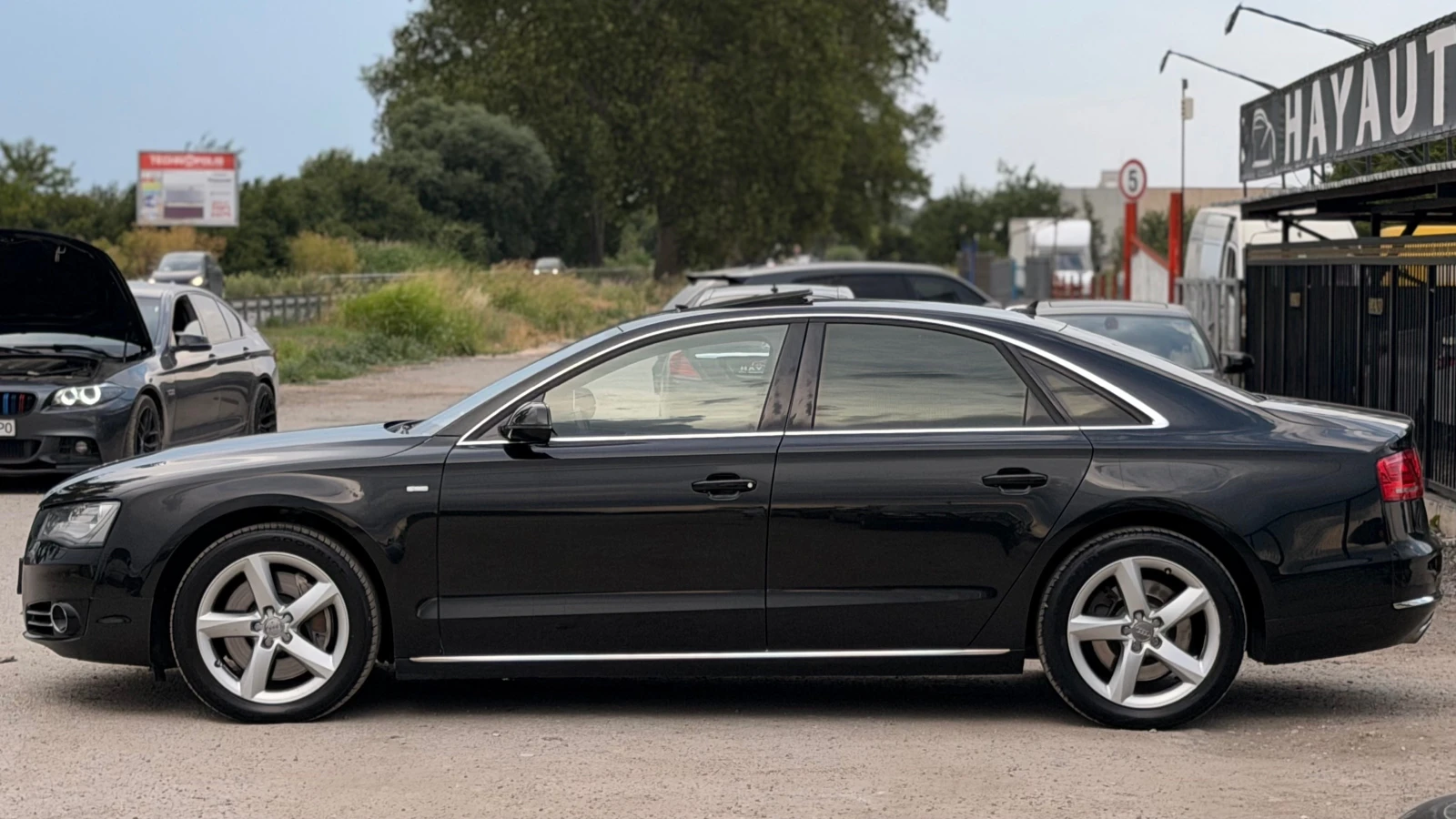 Audi A8 4.2TDI= QUATTRO= S-LINE= EXCLUSIVE= DISTRONIC= BOS, снимка 8 - Автомобили и джипове - 55124317