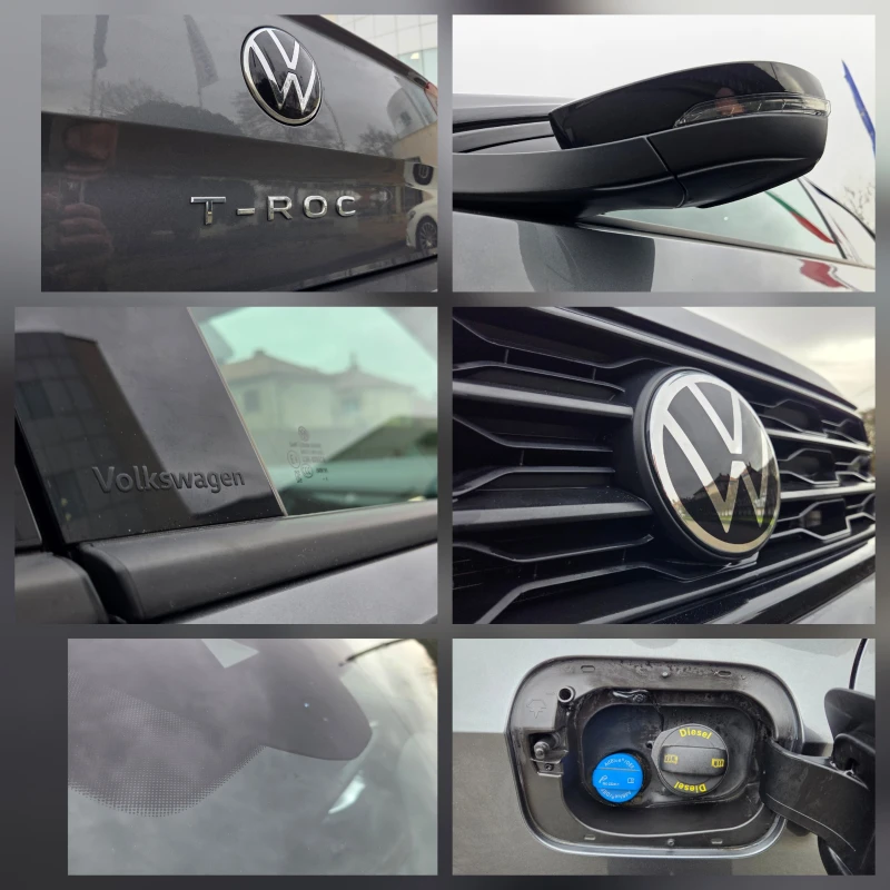 VW T-Roc 2.0 TDI 150кс Night Pack Distronic Ambient, снимка 10 - Автомобили и джипове - 53482597