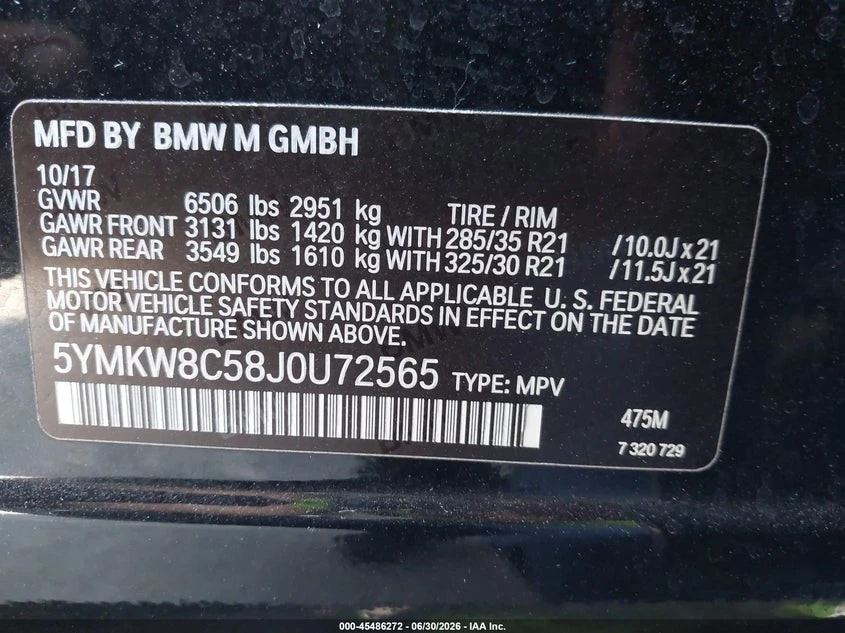 BMW X6 M INDIVIDUAL FULL! Автокредит Цена до България, снимка 13 - Автомобили и джипове - 55132850