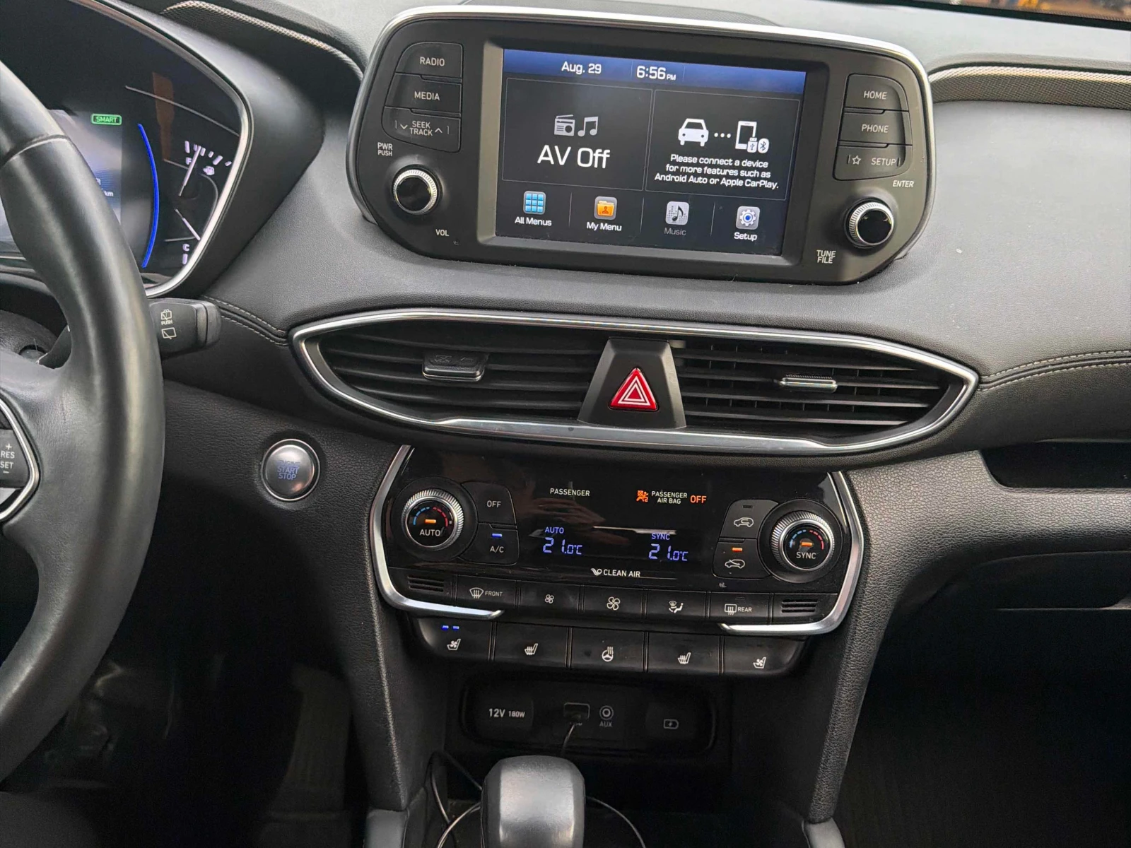 Hyundai Santa fe Luxury / 360 / DIS / ОБДУХВАНЕ / CARFAX , снимка 9 - Автомобили и джипове - 55884175