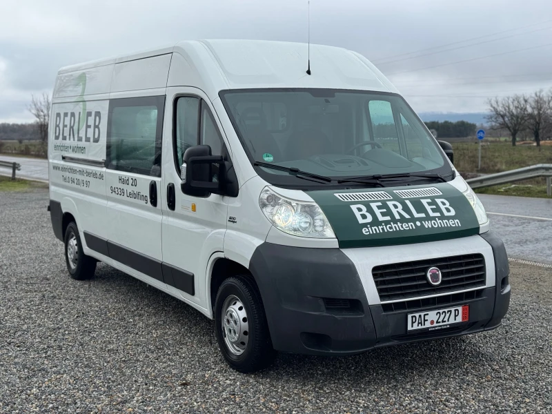 Fiat Ducato 2.3HPI* Климатик* 145км* Оригинал* Немски* 6ск* , снимка 3 - Бусове и автобуси - 52906393
