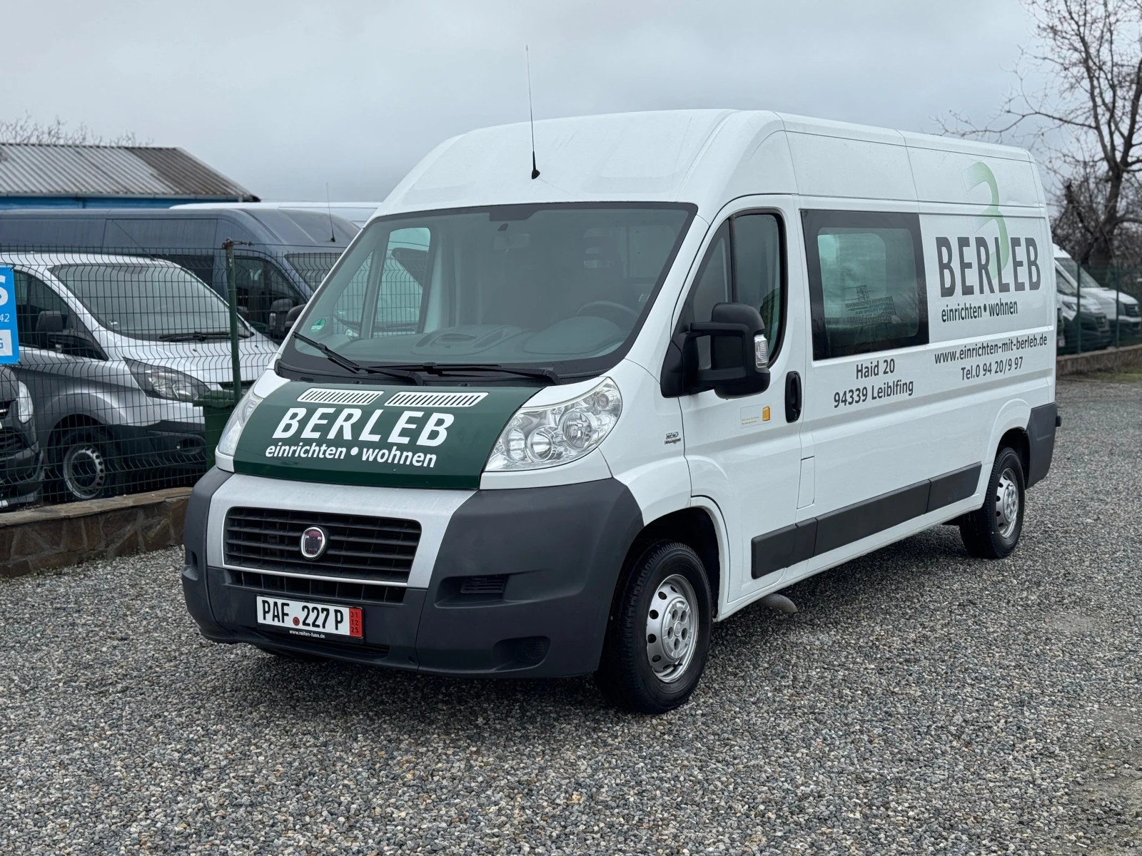 Fiat Ducato 2.3HPI* Климатик* 145км* Оригинал* Немски* 6ск* , снимка 1