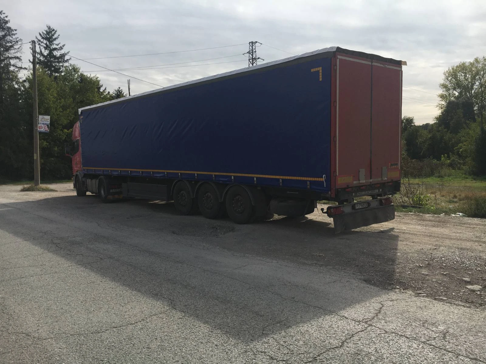 Полуремарке Schwarzmuller SPA 3 E, снимка 2 - Ремаркета - 53969592