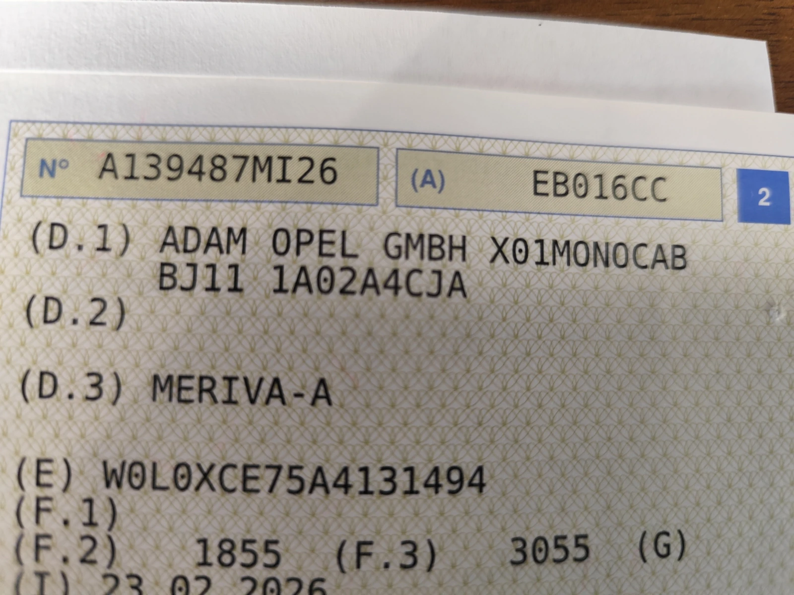 Opel Meriva 1.6i* KLIMA* 125000km!, снимка 16 - Автомобили и джипове - 53808399