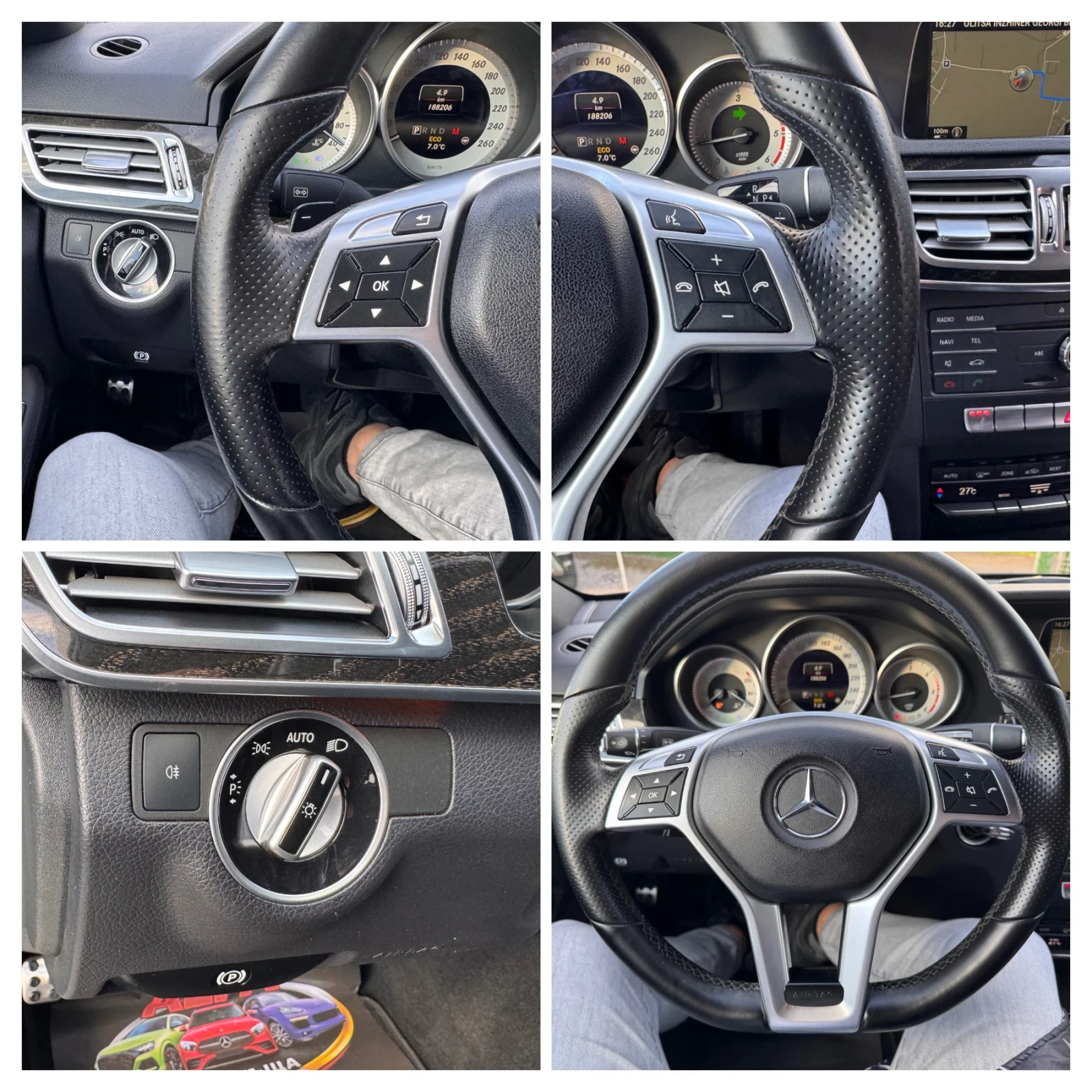 Mercedes-Benz E 250 d/4x4/AMG/360 КАМЕРИ+ ДИСТРОНИК+ HARMAN/KARDON/ТОП, снимка 16 - Автомобили и джипове - 54741065
