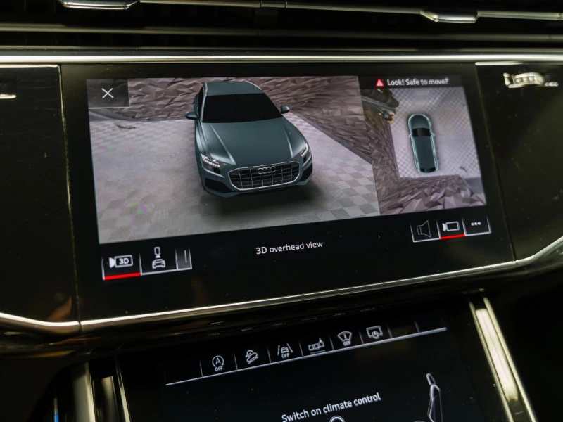 Audi Q8 50TDI Quattro S-line* 360* Обдухв* Bang&Olufsen* H, снимка 16 - Автомобили и джипове - 52939271