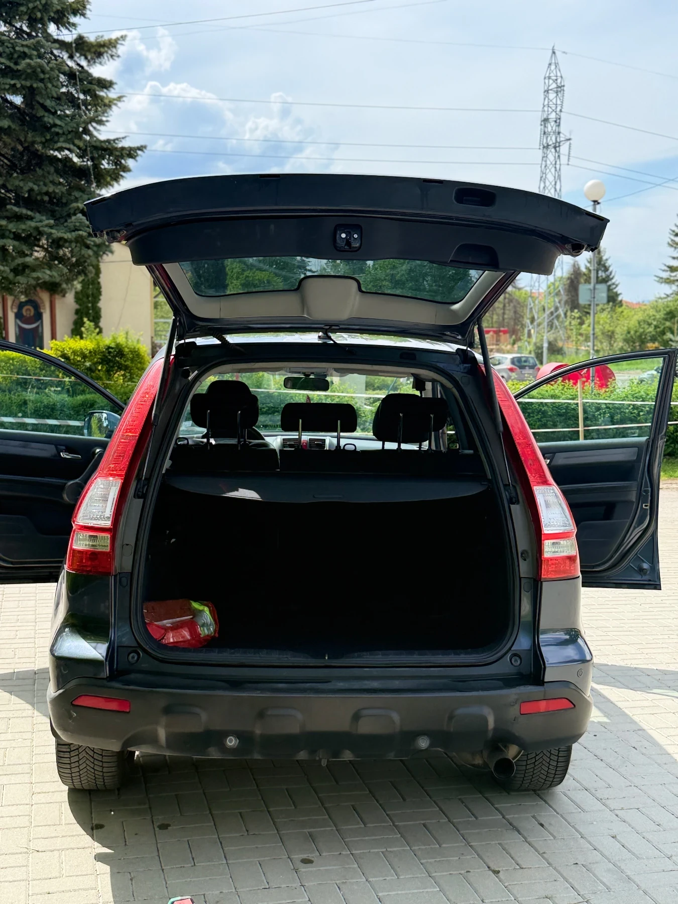Honda Cr-v Панорама/подгрев/газ, снимка 13 - Автомобили и джипове - 54493217