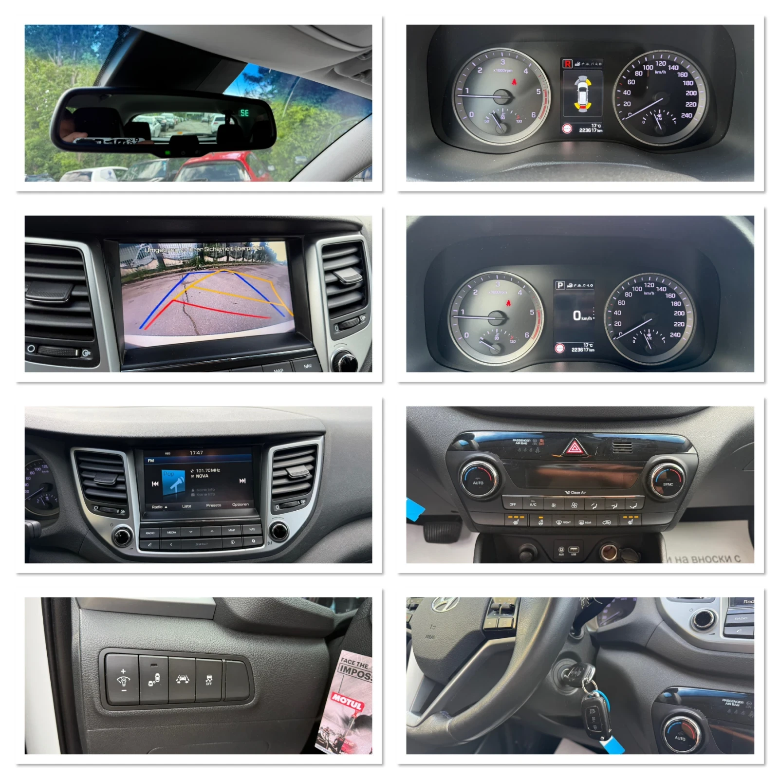Hyundai Tucson * 2.0CRDI* AWD* PODGREV* CAMERA* SWISS* , снимка 14 - Автомобили и джипове - 54782799