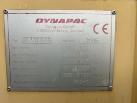 Допълнително оборудване Фреза за асфалт DYNAPAC PL1000PS, снимка 4