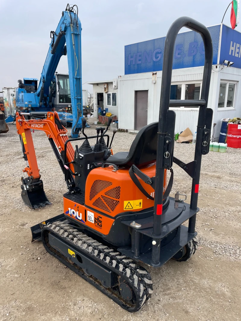 Багер Hitachi ZX 10 U-6 НОВ, снимка 3 - Индустриална техника - 48894628