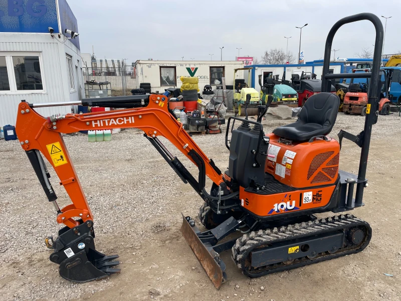 Багер Hitachi ZX 10 U-6 НОВ, снимка 5 - Индустриална техника - 48894628