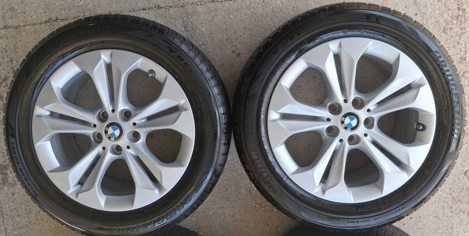 Гуми с джанти Bridgestone 225/55R17, снимка 4 - Гуми и джанти - 54430201