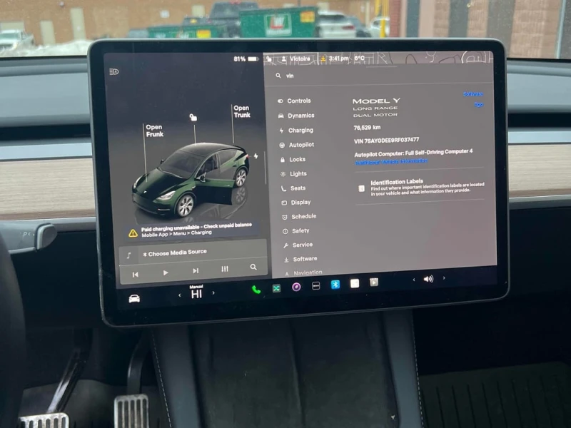 Tesla Model Y * Long Range * CARFAX * БЕЗ ПЪРВОНАЧАЛНА ВНОСКА, снимка 9 - Автомобили и джипове - 52868917