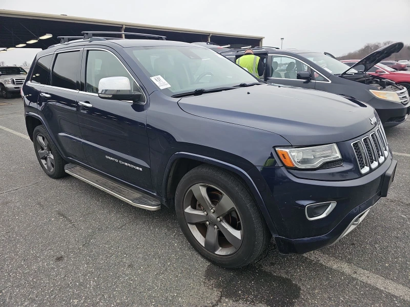 Jeep Grand cherokee Overland* Distronic* Подгрев* Обдух* Пано* Камери*, снимка 1 - Автомобили и джипове - 49144019