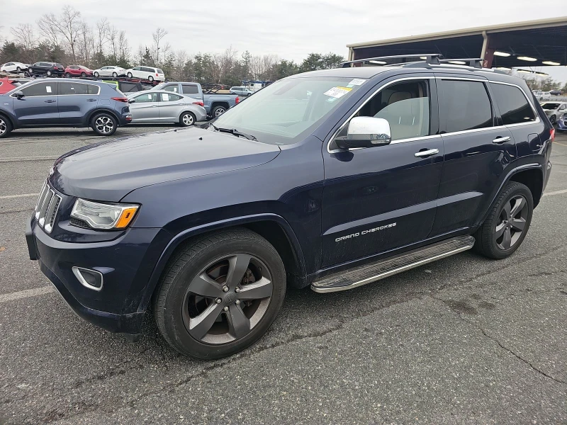 Jeep Grand cherokee Overland* Distronic* Подгрев* Обдух* Пано* Камери*, снимка 3 - Автомобили и джипове - 49505959