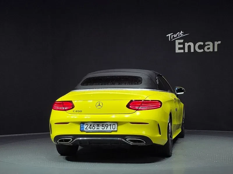 Mercedes-Benz C 200 Amg Line Cabriolet, снимка 4 - Автомобили и джипове - 56257248