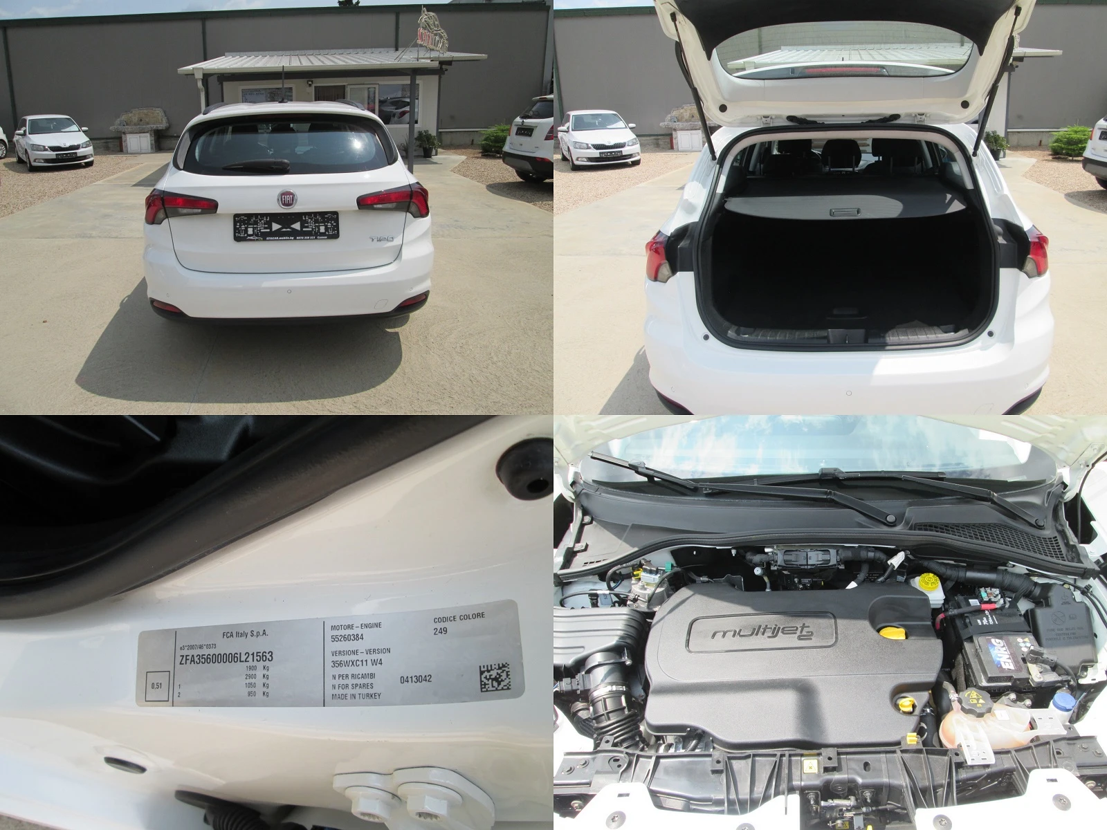 Fiat Tipo 1.6Mjet* Автоматик* Дистроник* Нави*  - изображение 6