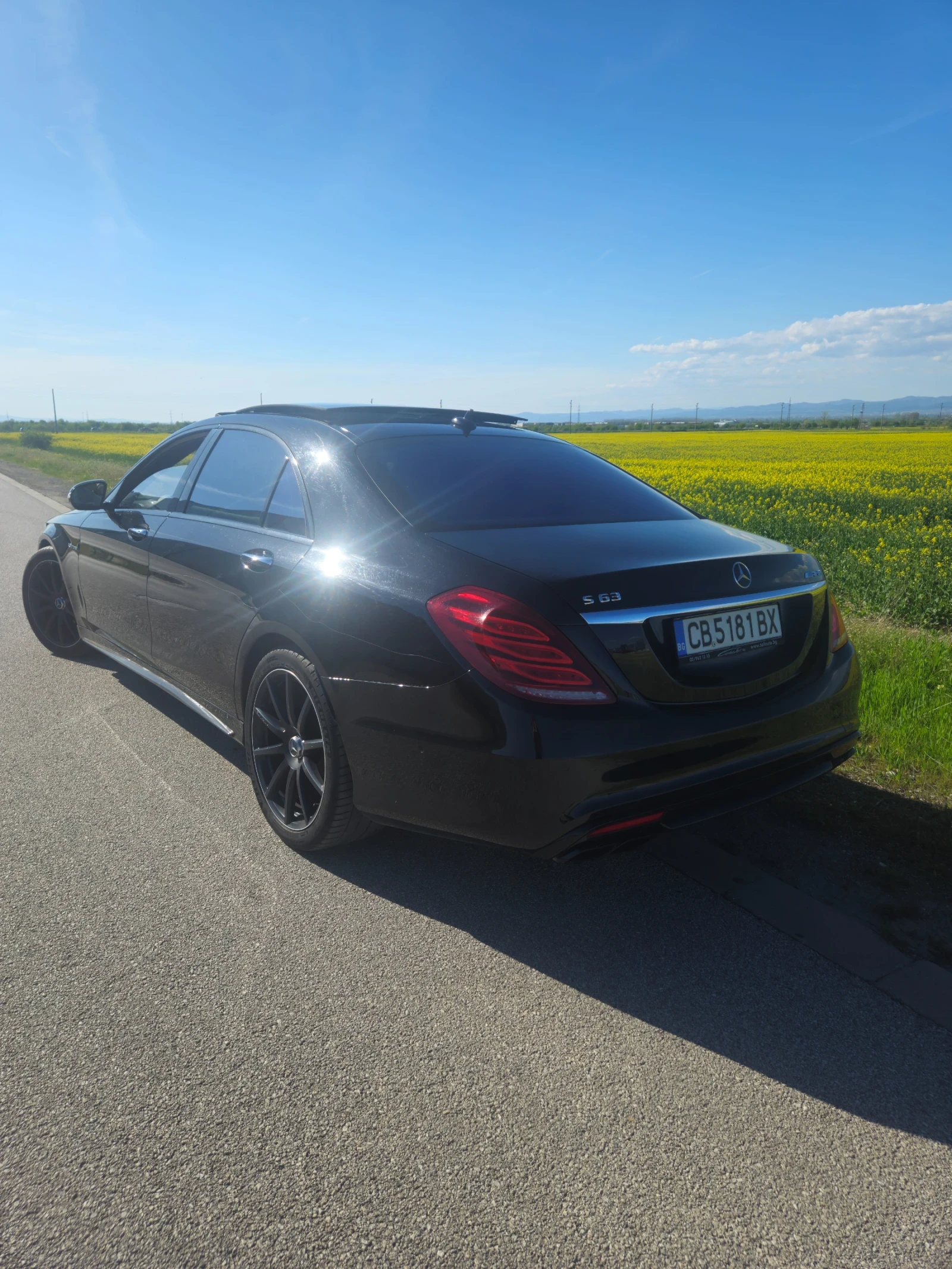 Mercedes-Benz S 63 AMG 4MATIC Long , снимка 3 - Автомобили и джипове - 54402105