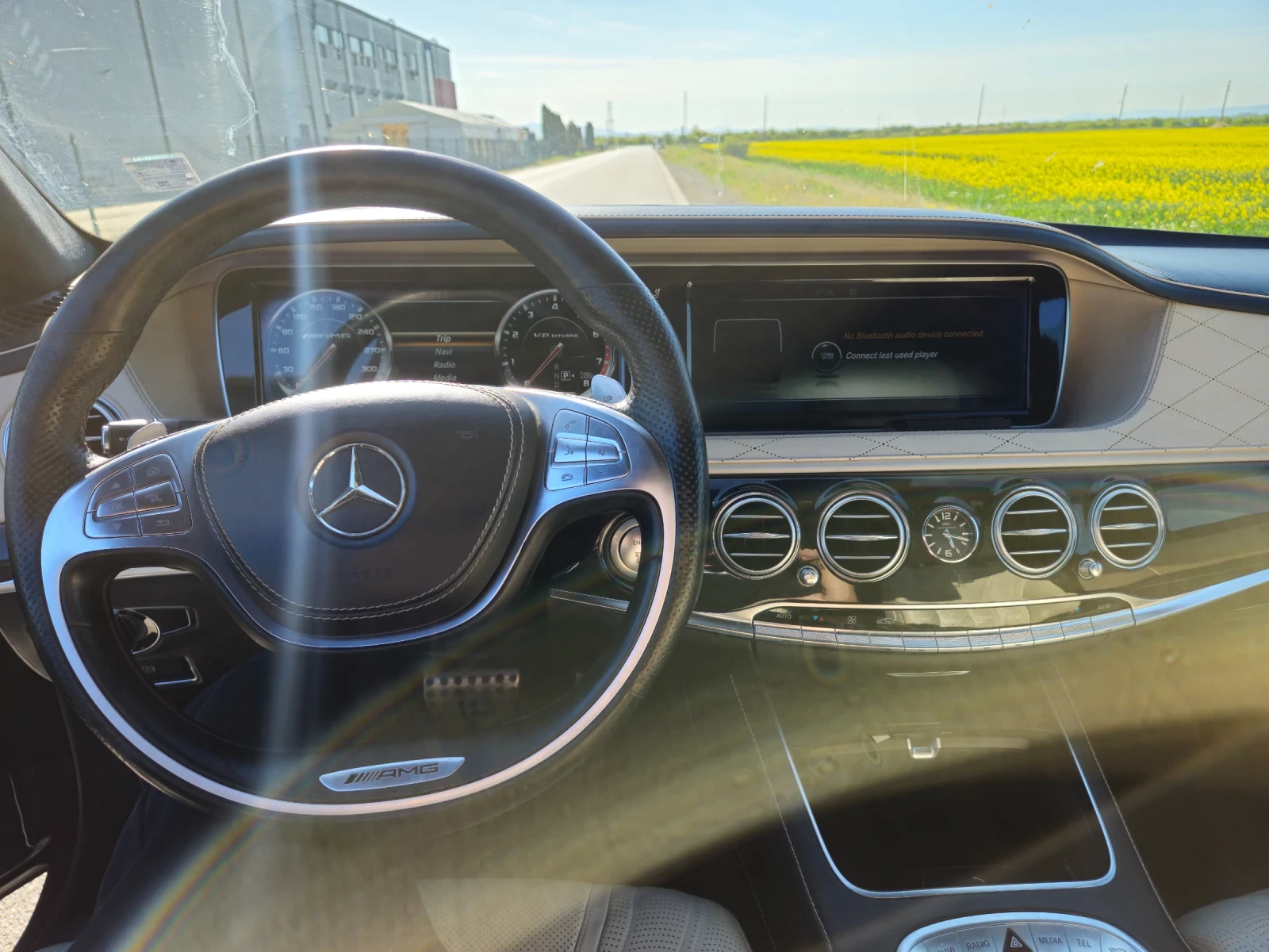 Mercedes-Benz S 63 AMG 4MATIC Long , снимка 10 - Автомобили и джипове - 54402105