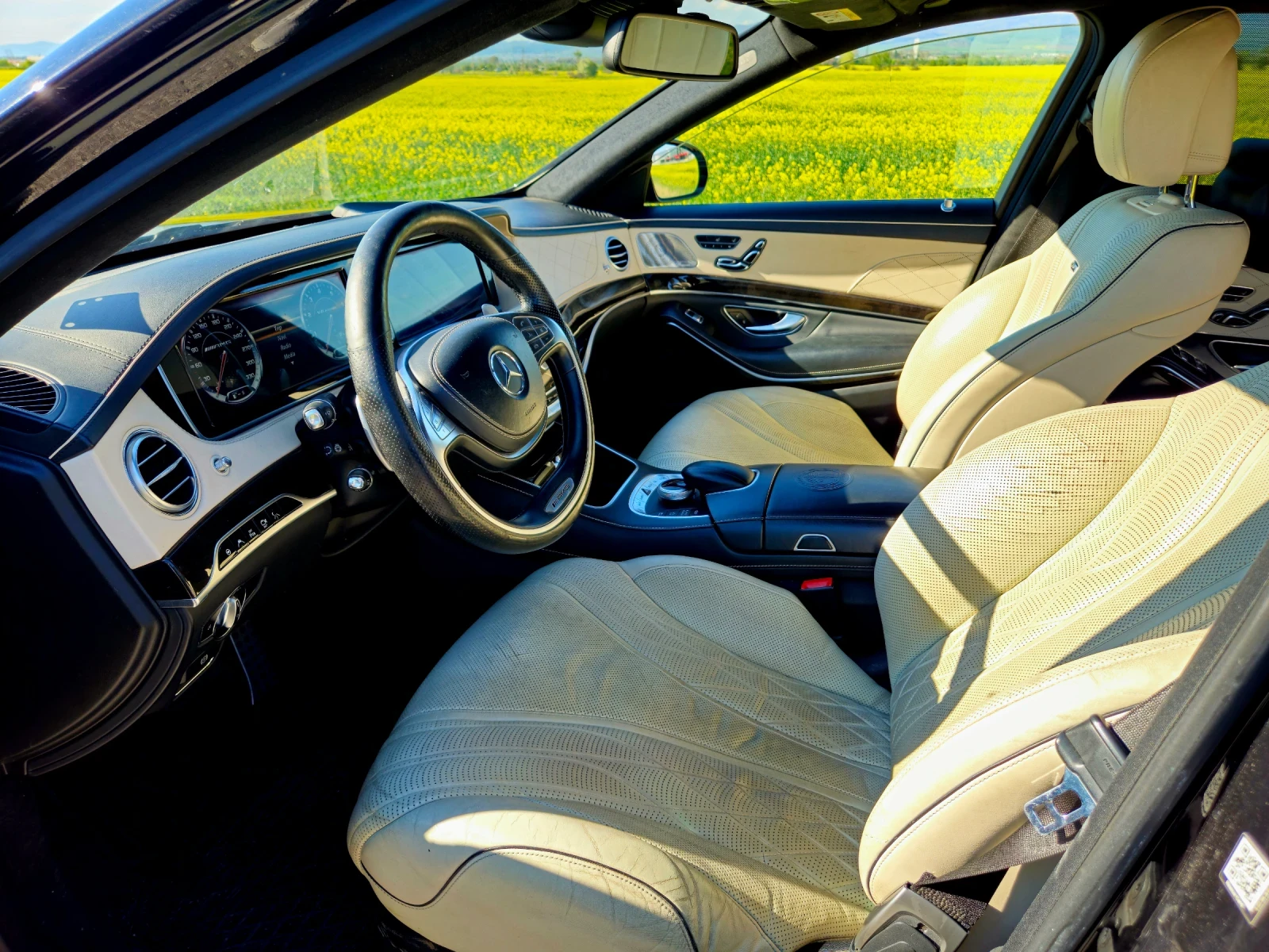 Mercedes-Benz S 63 AMG 4MATIC Long , снимка 7 - Автомобили и джипове - 54615044