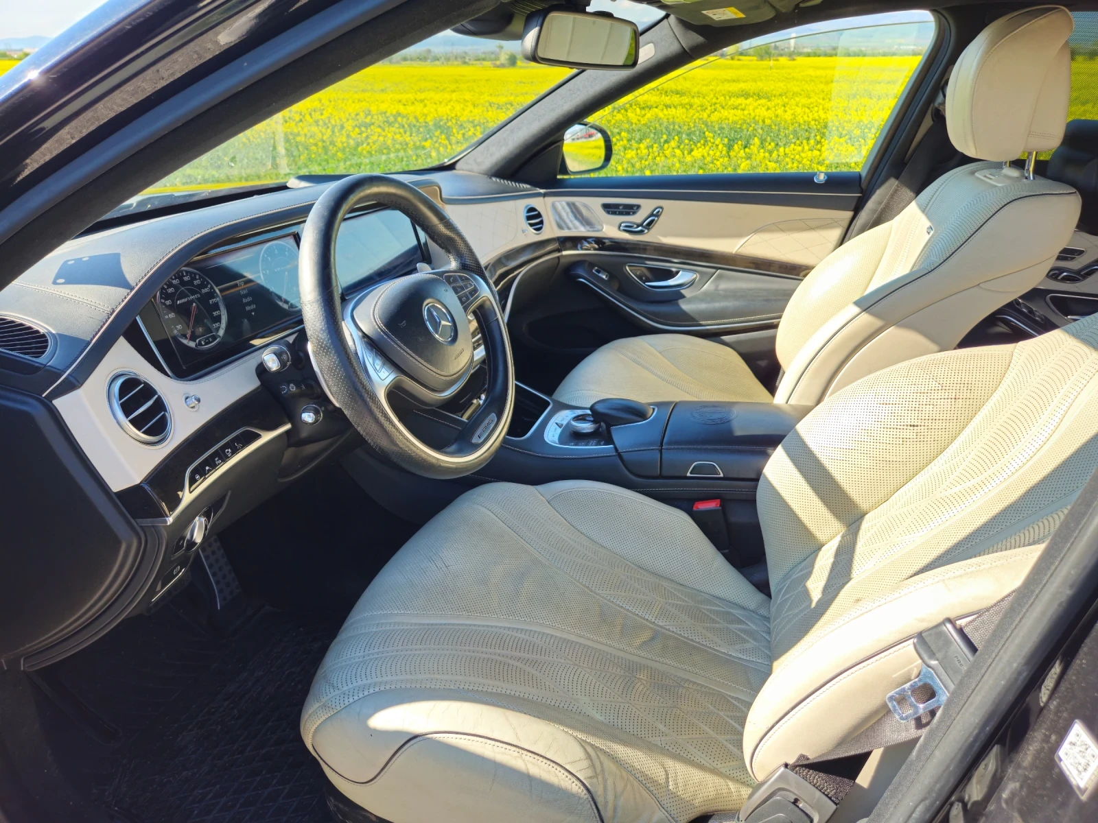 Mercedes-Benz S 63 AMG 4MATIC Long , снимка 9 - Автомобили и джипове - 54402105