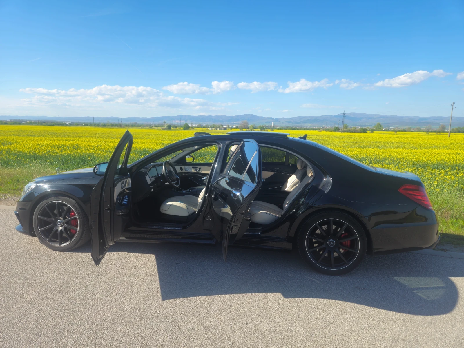 Mercedes-Benz S 63 AMG 4MATIC Long , снимка 5 - Автомобили и джипове - 54402105
