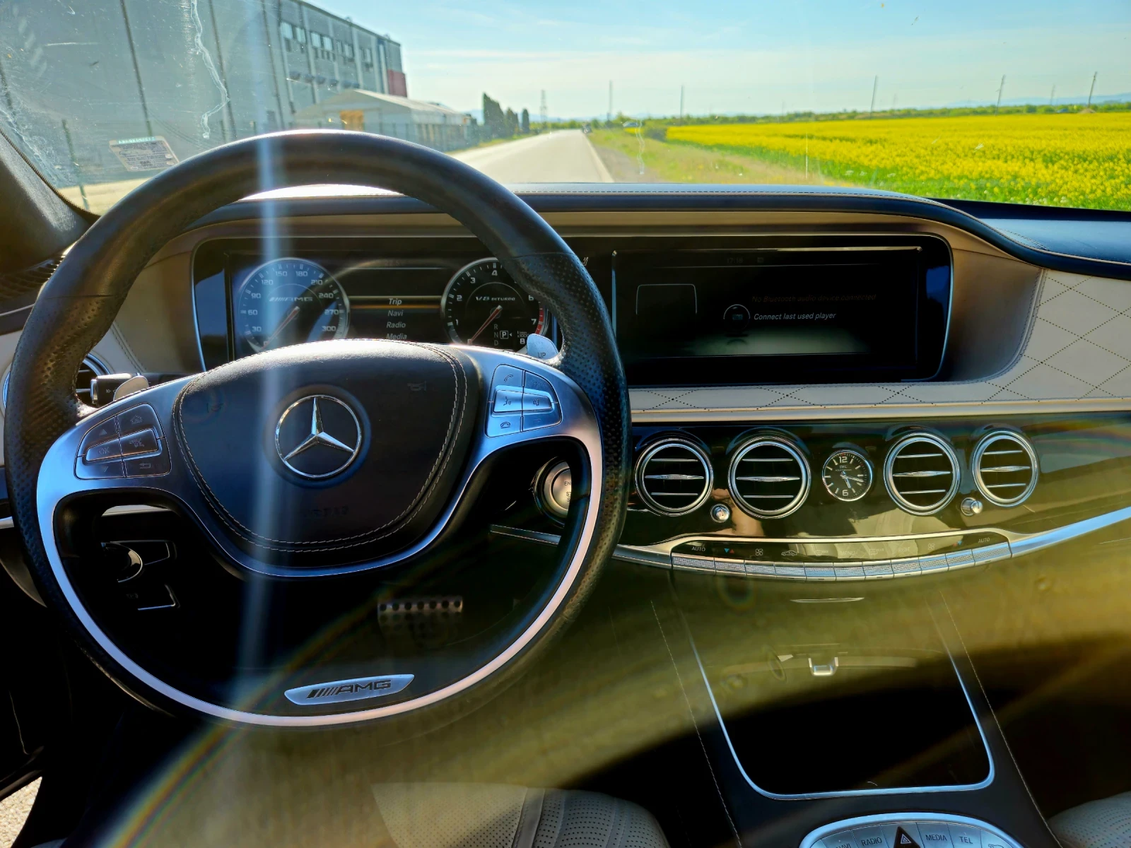 Mercedes-Benz S 63 AMG 4MATIC Long , снимка 8 - Автомобили и джипове - 54615044