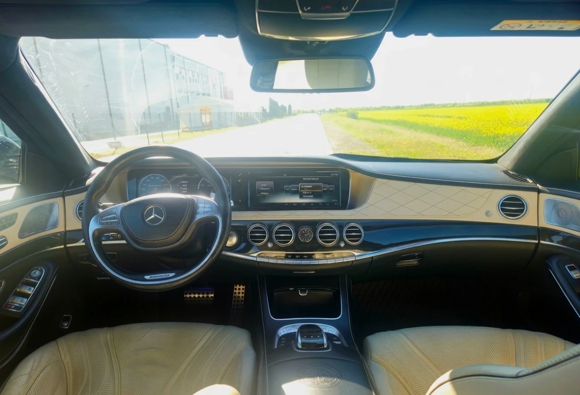 Mercedes-Benz S 63 AMG 4MATIC Long , снимка 6 - Автомобили и джипове - 54615044