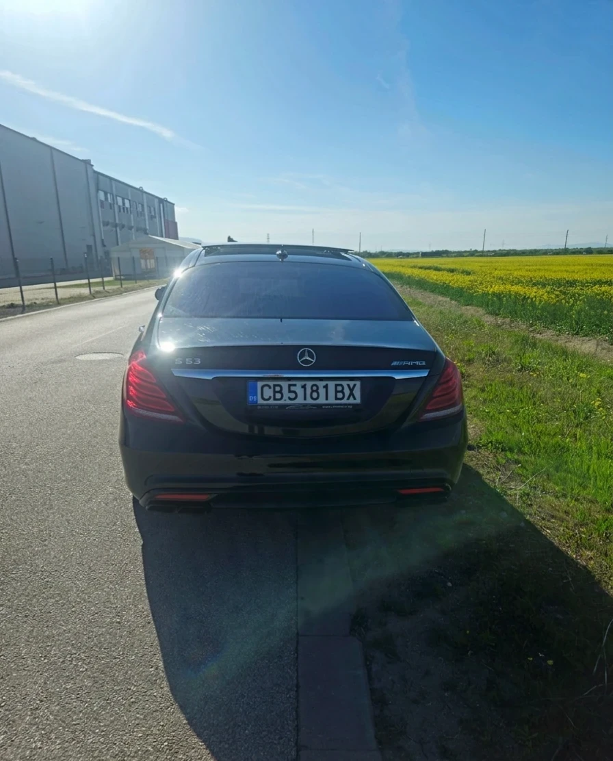 Mercedes-Benz S 63 AMG 4MATIC Long , снимка 4 - Автомобили и джипове - 54615044
