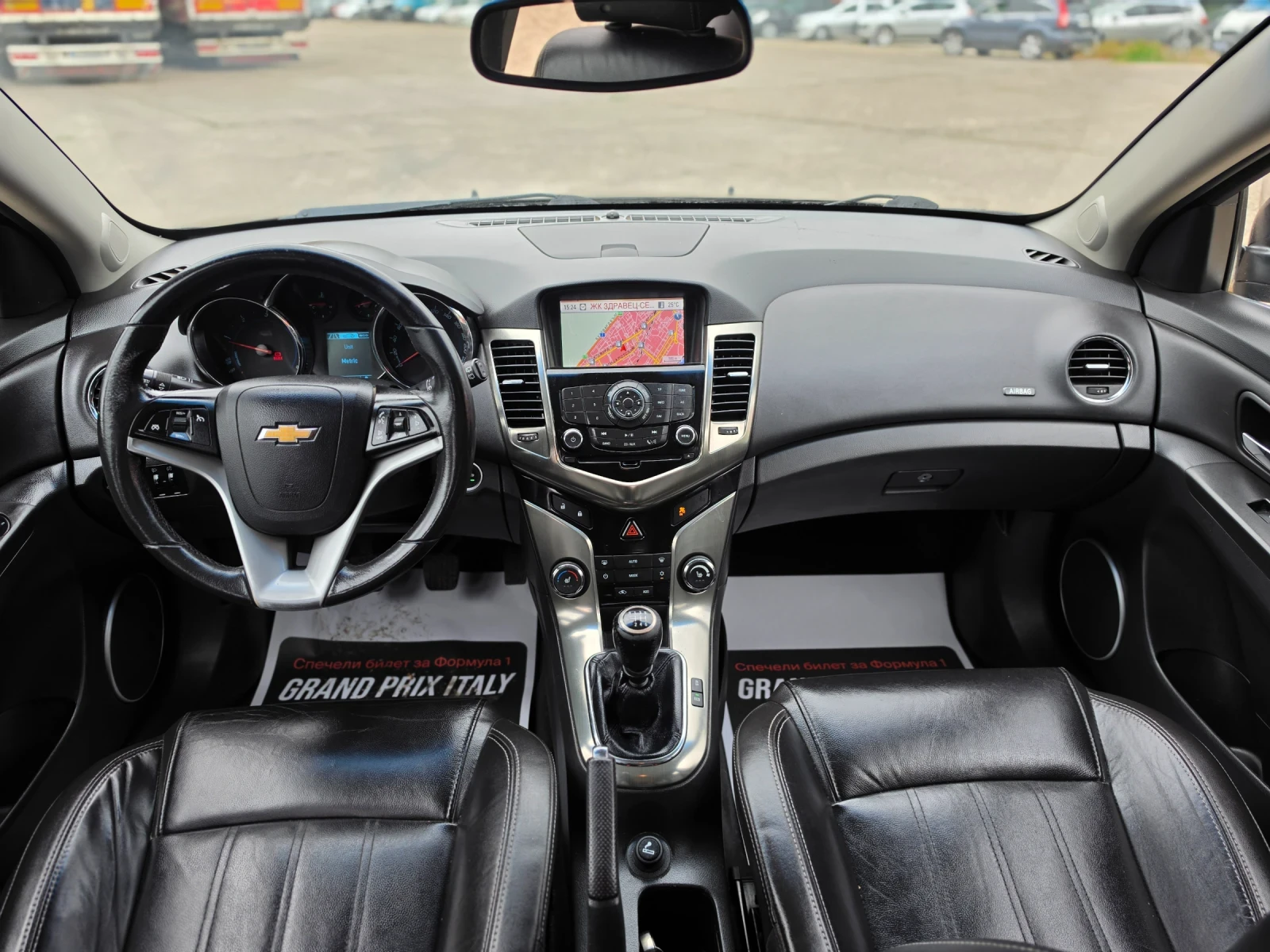 Chevrolet Cruze 1.7CDTi 130hp * EURO 5 * НАВИ * КЛИМАТРОНИК * , снимка 8 - Автомобили и джипове - 54783457