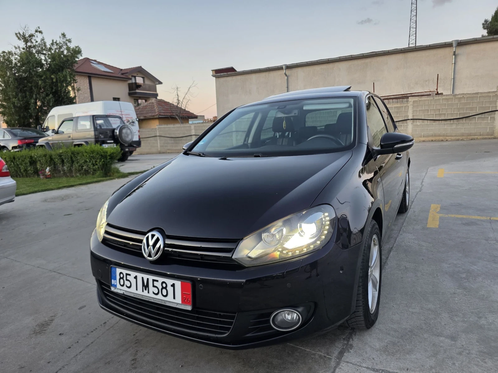 VW Golf 2.0TDI 140ps.LED FAROVE ксенон нави подгрев 