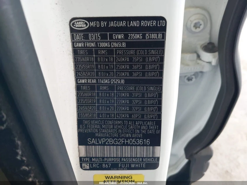 Land Rover Range Rover Evoque 2.0L I-4 DI, DOHC, VVT, TURBO, 240HP 4X4 Drive | Mobile.bg � ����������� 9