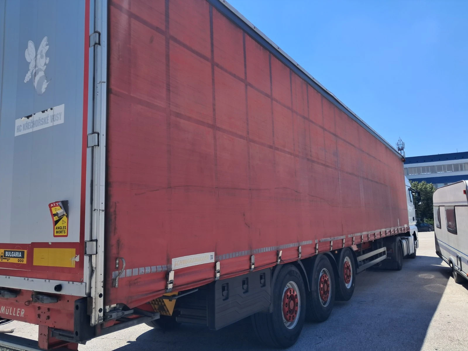 Полуремарке Schwarzmuller оборудване , снимка 3 - Ремаркета - 54907344