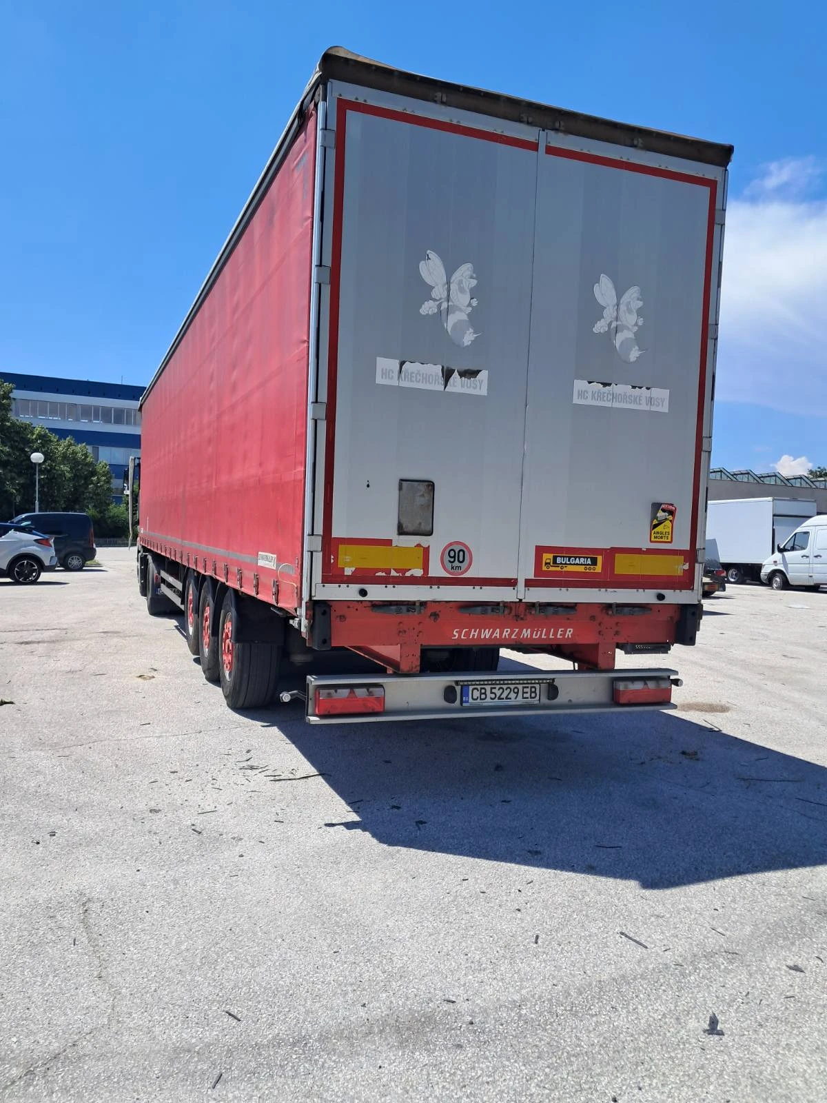 Полуремарке Schwarzmuller оборудване , снимка 4 - Ремаркета - 54907344