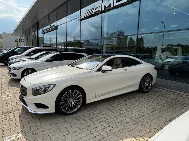Mercedes-Benz S 500 COUPE 4MATIC  63 AMG PAKET BUR/SWAROWSKI/AMG/PANO, снимка 3 - Автомобили и джипове - 52939645