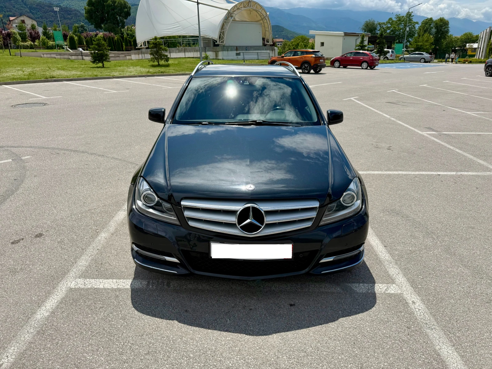 Mercedes-Benz C 220 CDI FACE 7G LED Обдухване Подгрев - изображение 2