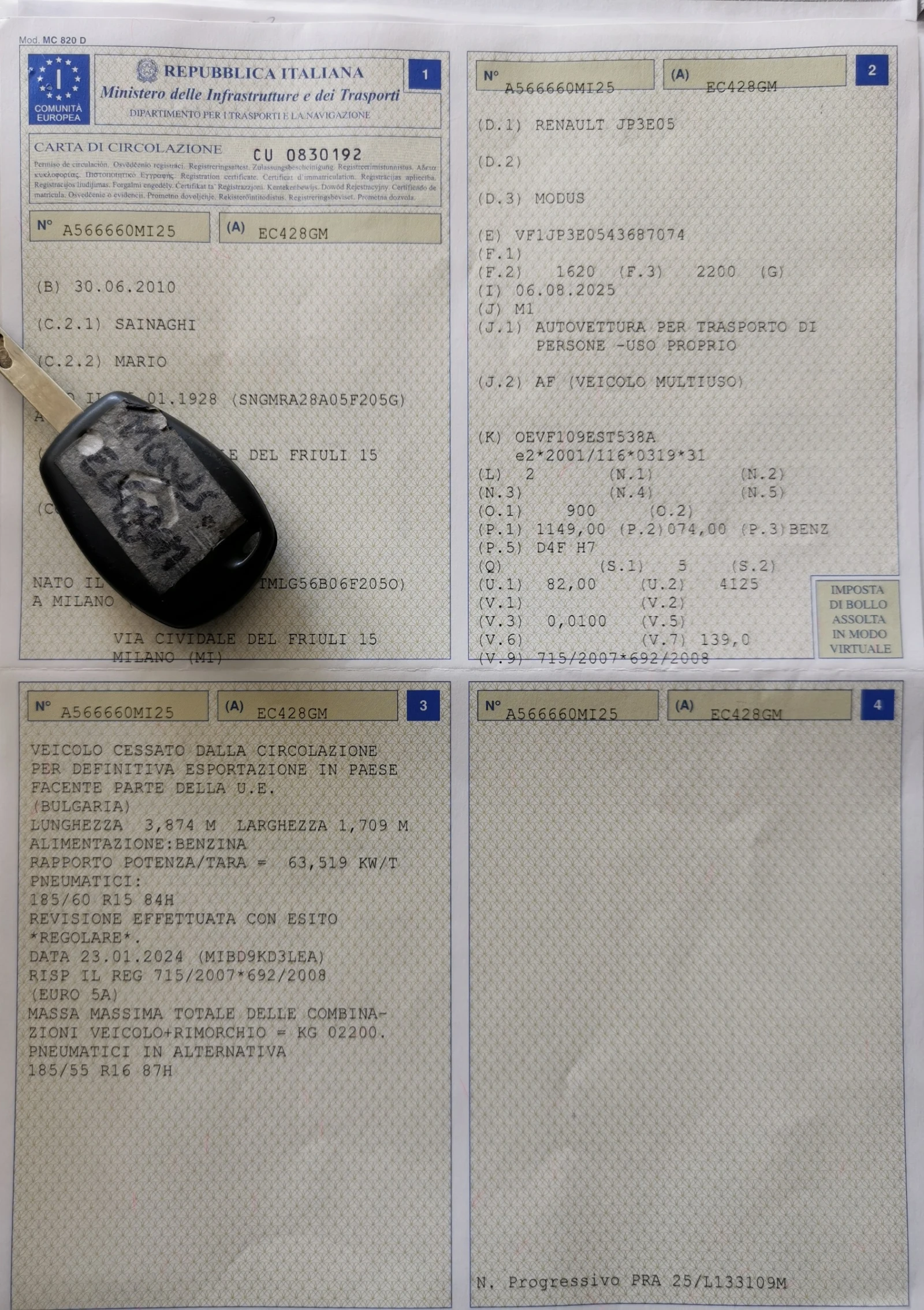 Renault Modus 1.2i 53km!!! | Mobile.bg   15