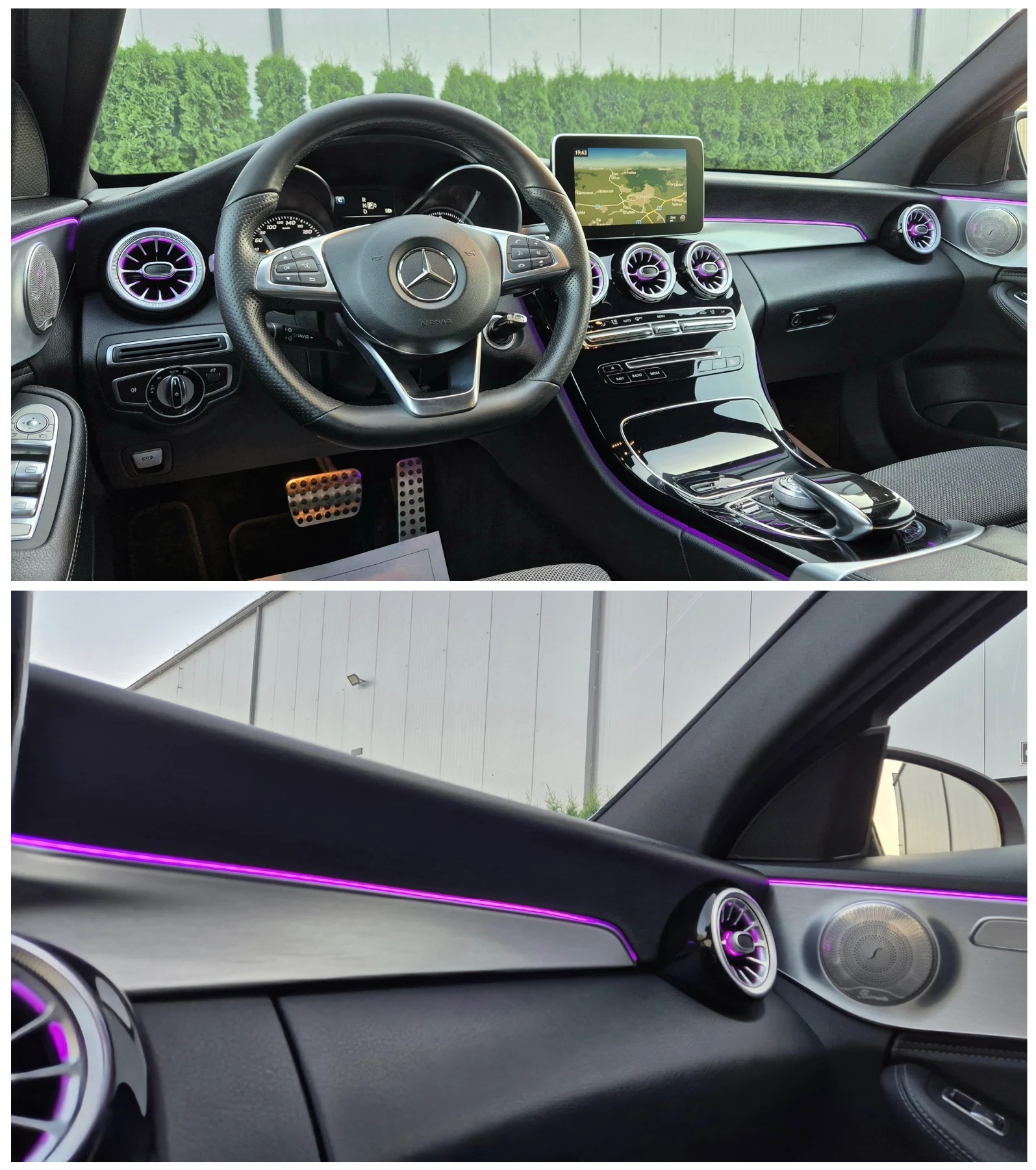 Mercedes-Benz C 220 AMG-line, снимка 14 - Автомобили и джипове - 55853643