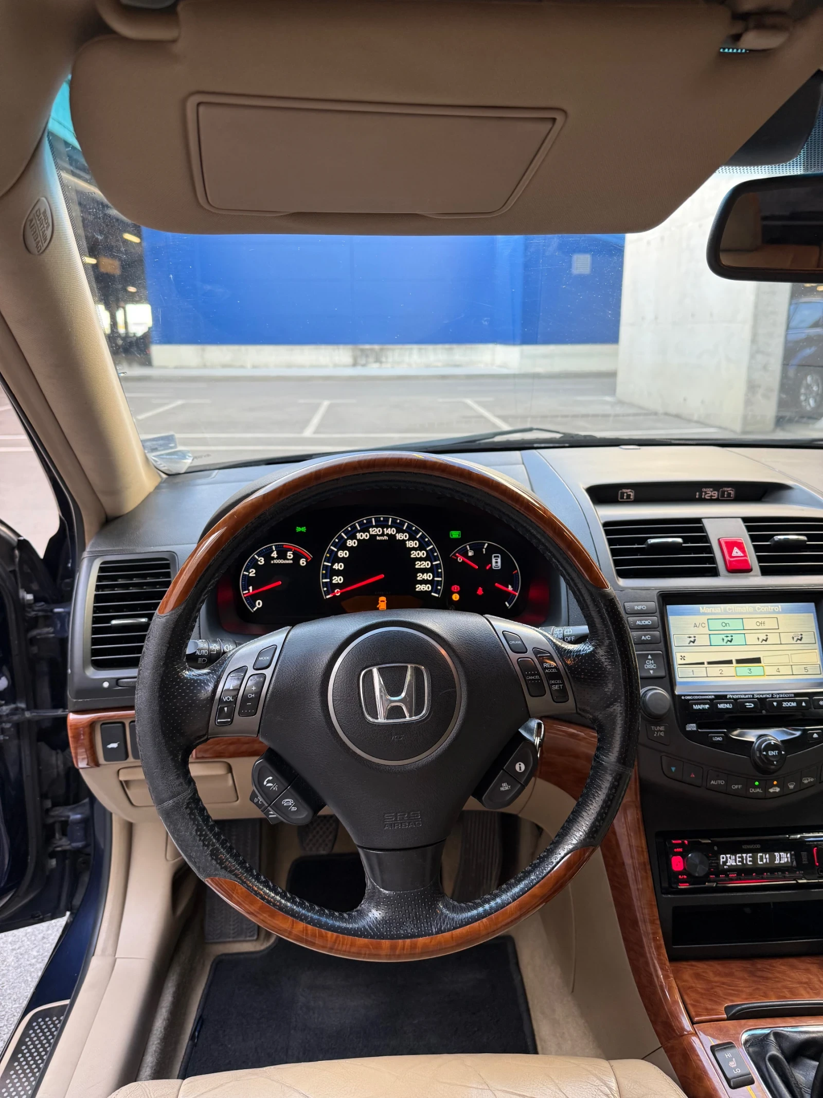 Honda Accord 2.2 i-CTDi 2007 Executive, снимка 9 - Автомобили и джипове - 56005330