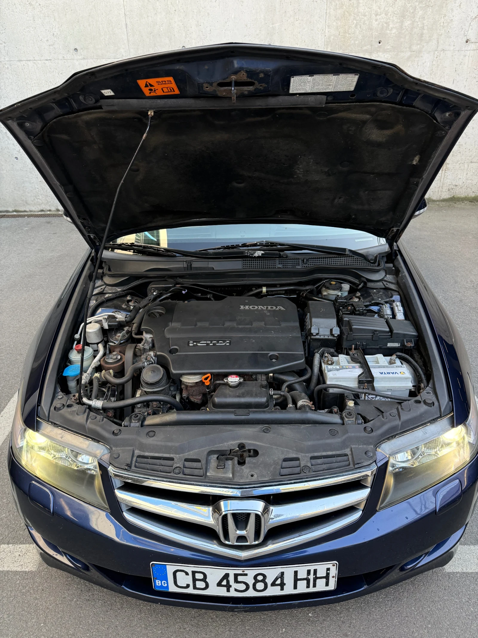 Honda Accord 2.2 i-CTDi 2007 Executive, снимка 11 - Автомобили и джипове - 56005330