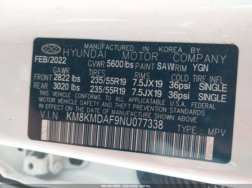 Hyundai Ioniq 5 Se, снимка 9 - Автомобили и джипове - 56631082